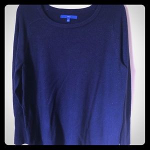 Navy blue sparkle sweater